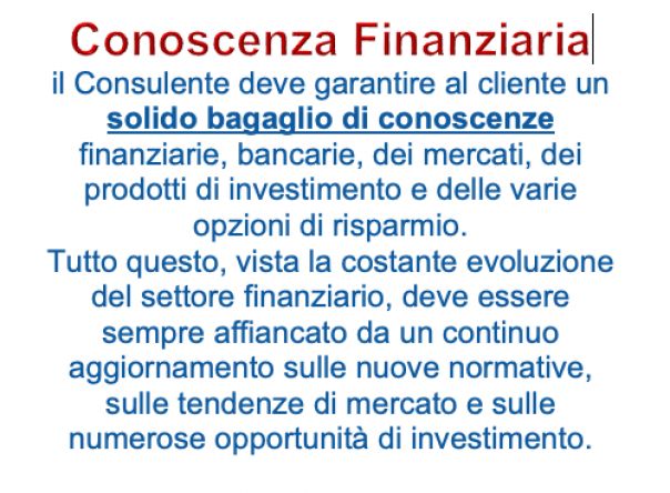 Conoscenza, Analisi, Fiducia